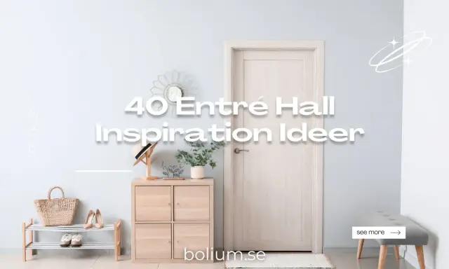 En ljus och stilren hall med skohylla, förvaringsmöbel och en bänk. Perfekt inspo hall för att skapa ordning och stil.
